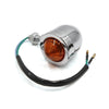 Harley Davidson 2 x Yellow Chrome Turn Signal Lamp Bulb