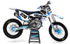 Husqvarna TC 85 Custom Graphic Kit Ripped Style Decals (2018-2024)