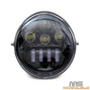 Harley VRSC VRSCA VRSCAW VRSB VRSF DOT LED Headlight w/ DRL (2002-2023)