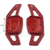 VW Golf MK8, Jetta, Tiguan Black Steering Wheel Shift Paddle Shifter Extensions