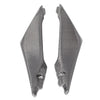 Suzuki GSXR1000 Black Carbon Fiber Tank Side Fairings Trim (2005-2006)
