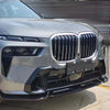 M-Sport For 2022-2024 BMW G07 X7 LCI Gloss Refit Front Bumper Lip Splitter