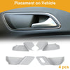 Mazda CX60 (2022-2024) Silver Interior Door Handle Bowl Cover Trim
