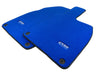 Porsche 718 Boxster Premium Blue Carpet Floor Mats (2017-2022)