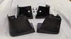 Nissan Altima Sedan Glossy Black Fender Mud Flaps Splash Guards (2013-2018)