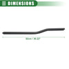 Ford F-250 (1999-2016) Black Front Right Window Belt Weatherstrip