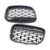 BMW 1 Series Gloss Black Front Kidney Grille (2011-2014)
