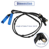 BMW X3 Rear Left & Right ABS Wheel Speed Sensor (2004-2010)