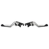 BMW F800GS / Adventure, F800R Silver Extendable Brake Clutch Levers (08-18)