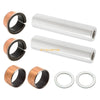 EZGO TXT Gas & Electric 2001-up Spindle Bushings King Pin Tubes