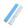 Motorcycle 15pcs 2.1oz Wheel Balance Weights Strips Self-Adhesive 124x18mm