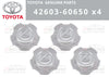TOYOTA LEXUS LX470 Wheel Center Cap 4 x (2005–2007)