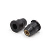 Motorcycle Well Nuts / 30Pcs / Black Rubber Windscreen Windshield Screen