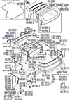 MAZDA MX-5 Miata Windshield Seal Header Weather Strip (1990–1997)
