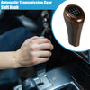 BMW Black Red Wood Pattern Automatic Transmission Gear Shift Knob 6 Speed