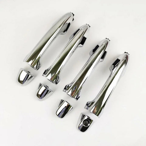 Outer Door Handle Chrome Set 4 Fits Toyota Hilux Revo SR5 4D Pickup UTE  2015-19