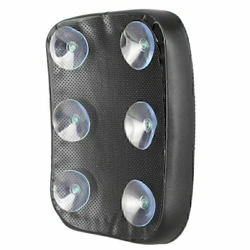Harley Universal Rear Seat Leather Pillion Pad w/ 6 Suction Cups