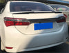 Toyota Corolla Glossy Black Sedan M4 Style Spoiler Wing (2014-2018)