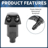 Jeep Grand Cherokee Front Windshield Washer Nozzles (2011-2020)