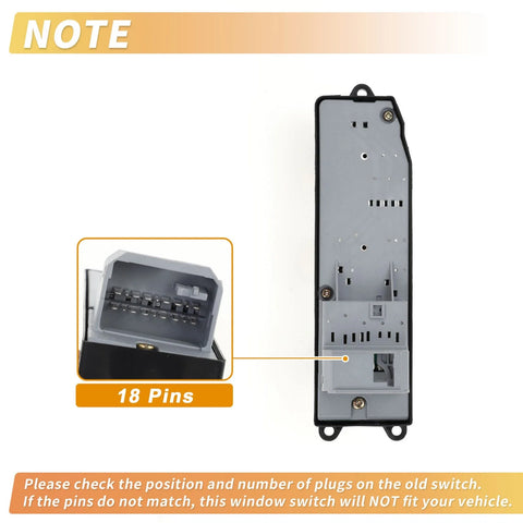 Toyota Hilux Power Window Switch (2004-2009)