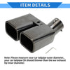 Toyota Alphard Vellfire 1 Pc Dual Exhaust Tip 2.4" Inlet (2015-2023)