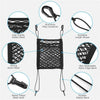 Front Seat Storage 3 Layer Car Storage Net Bag with Hook Mesh Organizer