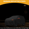 Toyota RAV4 Black 190T-PU with Zipper Car Cover Waterproof All Weather