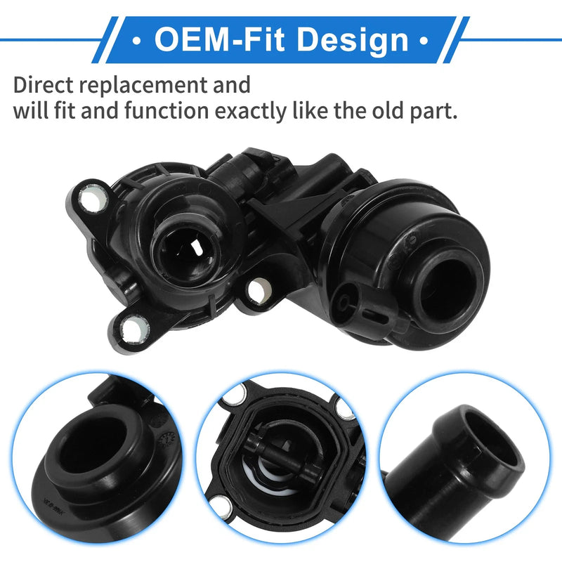 Porsche Cayenne Engine Coolant Thermostat Housing (2013-2016)