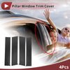 Toyota Tacoma 4 Pcs Carbon Fiber Door Pillar Trim (2024-2025)