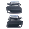 Holden Astra (1998-2005) Black Front Left & Right Outer Door Handle Set of 2