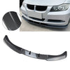 BMW 3 Series E90 E91 Carbon Black Front Bumper Lip Spoiler (2005-2008)