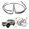 Toyota Land Cruiser J60 BJ61 FJ61 HJ60 1980-1990 Rear Door Glass Run Channel Set