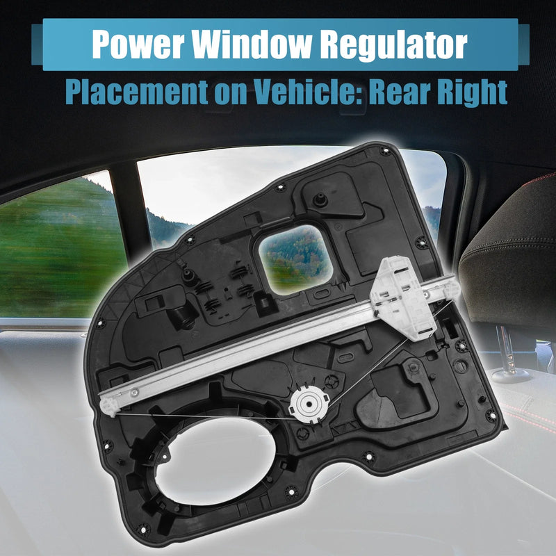 Dodge Ram 1500 Laramie SL 1x Rear Right Power Window Regulator