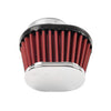 Make & Model 55MM Motorcycle Oval Air Intake Filter Cleaner