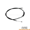 Harley Sportster XL883 XL1200 Black Clutch Cable Wires (1996-2015)