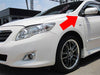 09-12 Toyota Corolla Sedan Door Mirror Extension Trim (2 x)