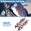 Motorcycle Gas Tank Decal 10.12''x4.80'' Gas Tank Sticker