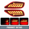 Kia Seltos Rear Bumper Reflector LED Brake Turn Signal Tail Lights (2019-)