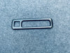 Toyota Highlander Carbon Fiber Rear Tailgate Button Cover Trim (2020-2023)