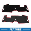 Honda CRV 2023-2024 HUD Sun Protector Pad Black Red Dashboard Cover Mat