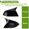 Tesla Model 3 Mirror Cover Caps  Gloss Black (2017-2023)