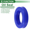 Oil Seal 45x70x16mm 5 Pcs Seal Ring Rotary Shaft Seal TPU Blue