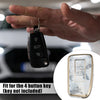 Lexus ES350 RX GS LS NX 4 x Button Key Fob Cover Case Gray (2007-2023)