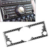 BMW Mini Cooper R50 R53 Center Console AC Switch Panel Cover (2005-2006)