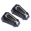 Honda & Harley Handguard Shield Deflector Universal Blue & Silver (N/A)