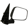 Toyota Hilux RH Black Sail Mount Door Mirror (1995–2005)