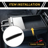 Jeep Wrangler JL JLU (2018-2023) Black Passenger Storage Tray Organizer