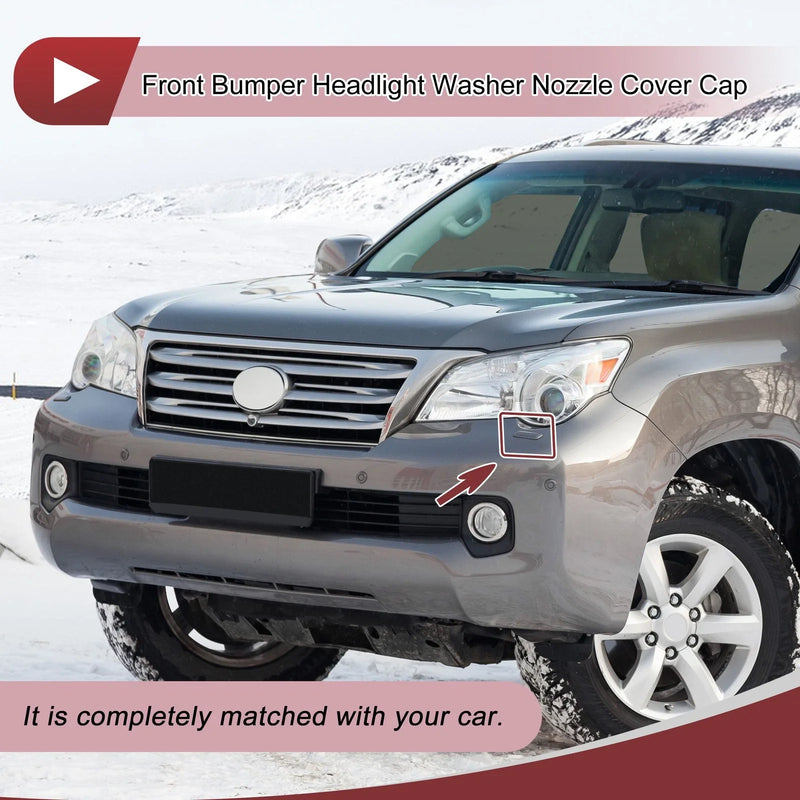 Lexus GX460 (2010-2013) Black Front Left Washer Nozzle Cover