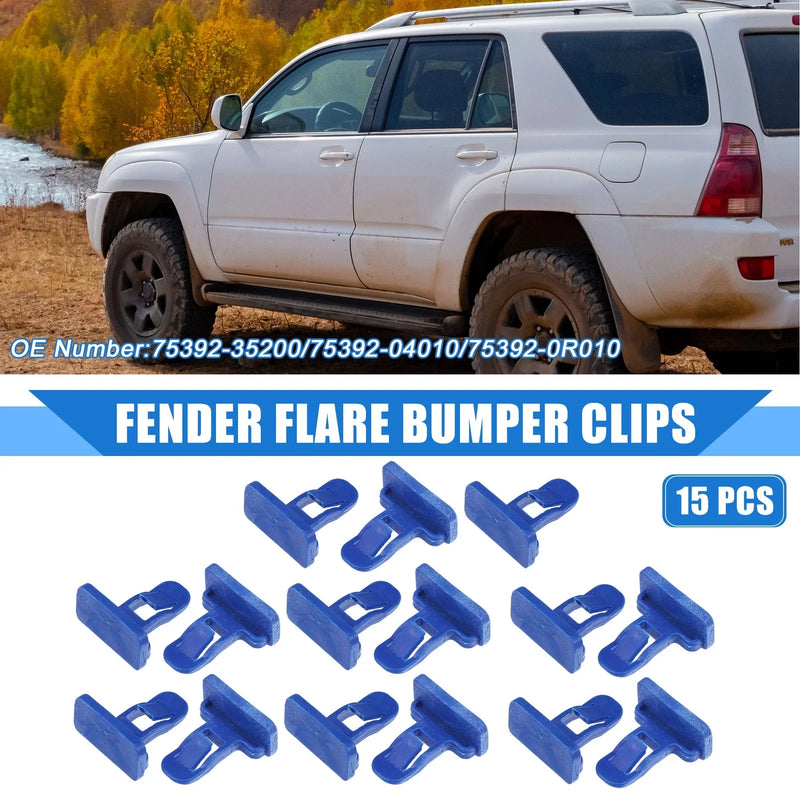 Toyota Avalon 15 Pcs Car Fender Flare Bumper Clip (2013–2021)