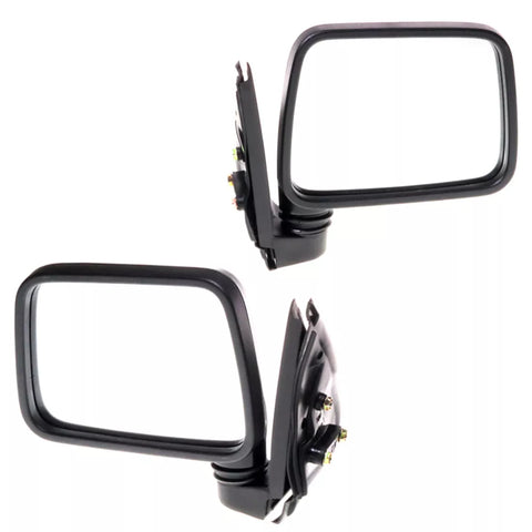 Isuzu Faster TF TFR Vauxhall Brava 1988-2002 Black Door Mirror Set